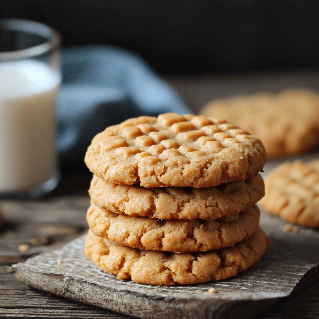 air fryer peanut butter cookies