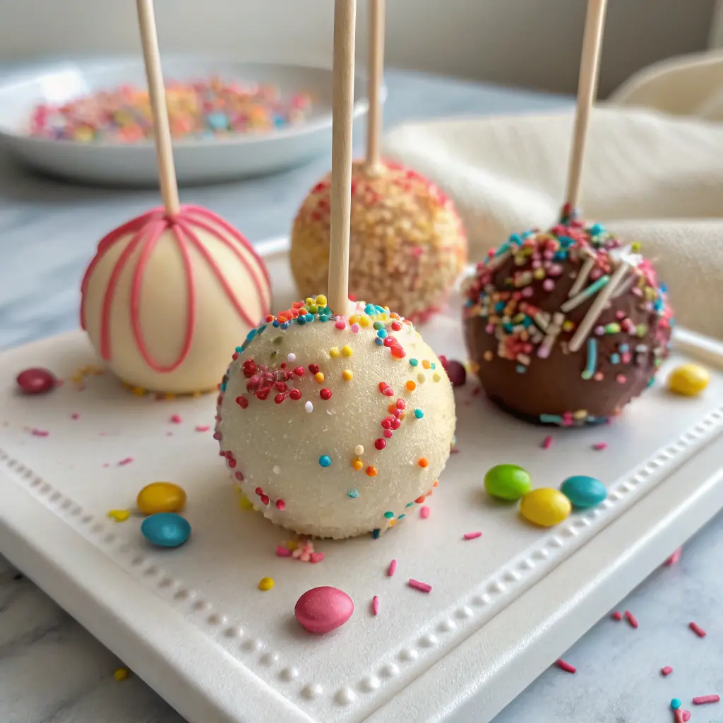 Starbucks cake pop recipe decorated cake pops