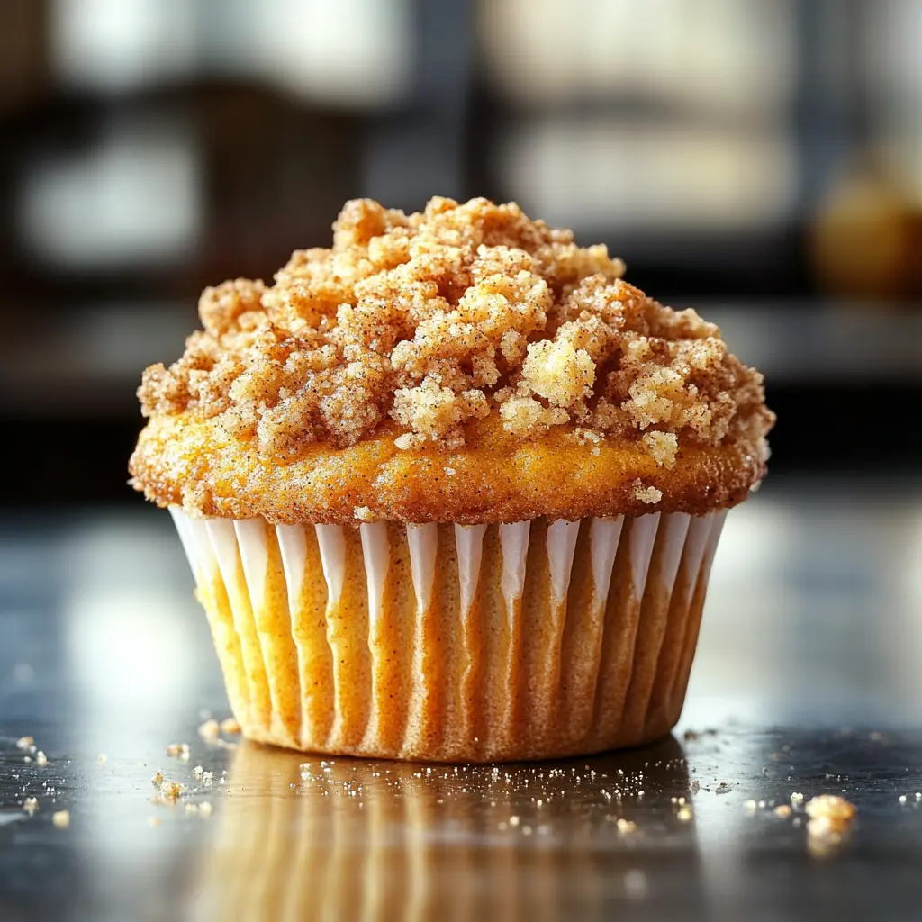 Panera pumpkin muffin recipe with streusel topping